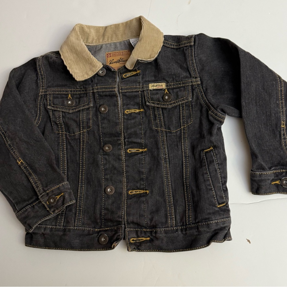 Levi's toddler 4T black jean jacket